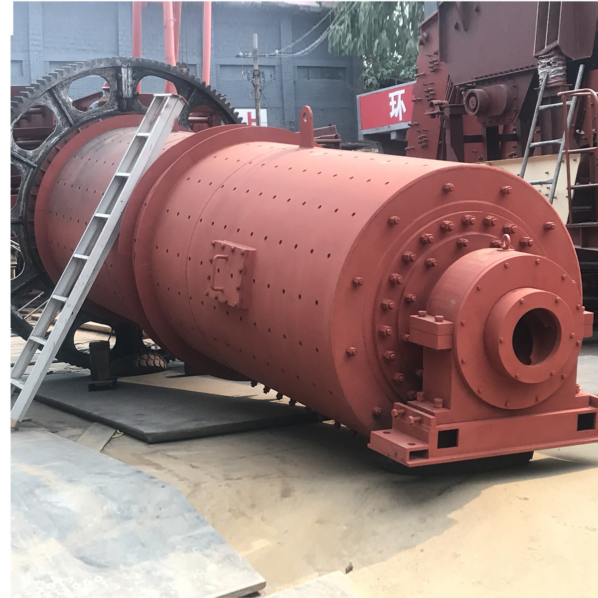 时产200吨棒磨式制砂机 两头进料滚筒式干湿硅砂棒磨机 巴德机械