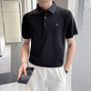 Vatican Waugh FW4880 2023 Light cooked Phnom Penh Borneol High elastic Lapel No trace T-shirt Icy Short sleeved POLO Sweater