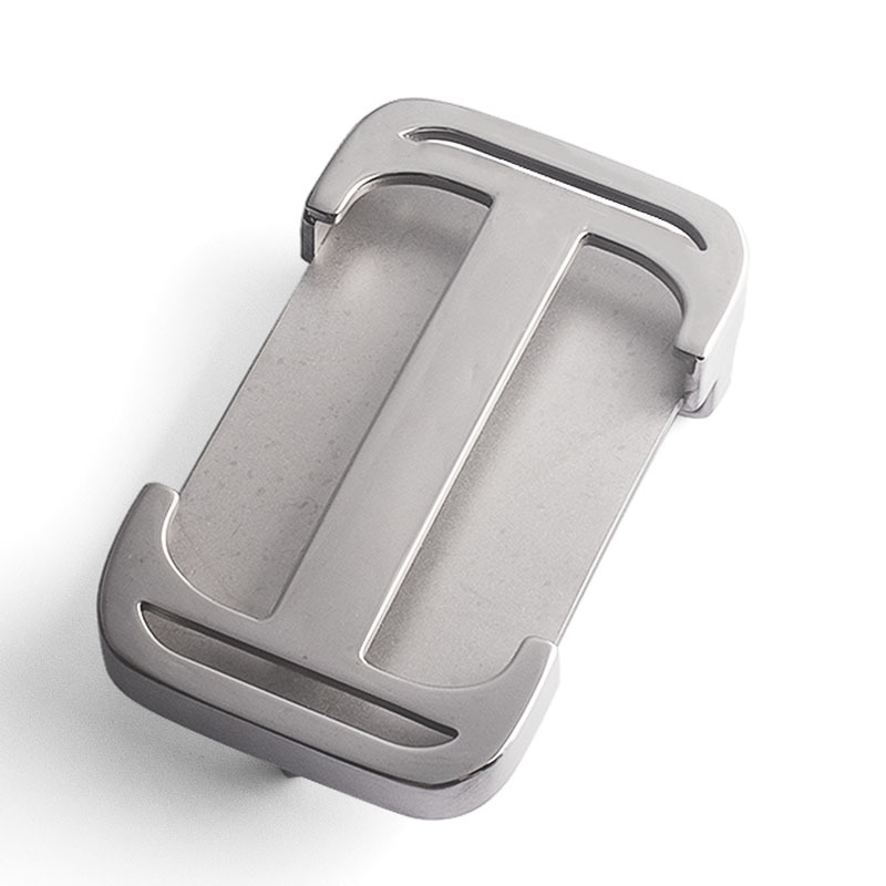 304不锈钢平滑扣皮带头男扣头防过敏高档皮带扣内穿腰带头3.