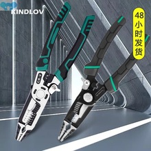 KINDOV Crimping Pliers 9/10 In 1 Wire Cutters Cable Stripper