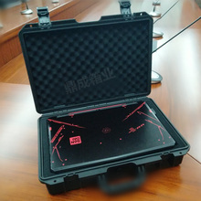 笔记本电脑箱手提装15寸塑料仪器防护防震保护防摔防水工具绿