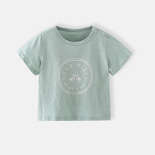 婴儿短袖T恤夏款薄款婴童上衣儿童打底衫吸汗宝宝夏装衣服新款