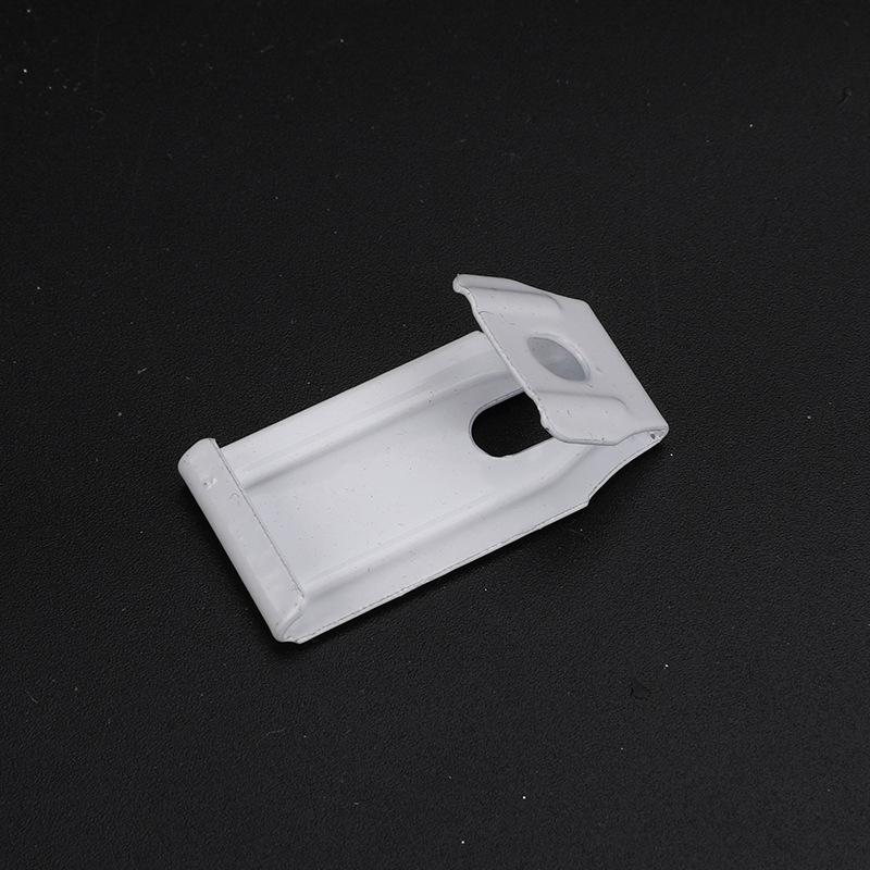 窗帘塑料轨道20mm卡子配件夹片安装码固定支架墙面房顶侧钉子封口