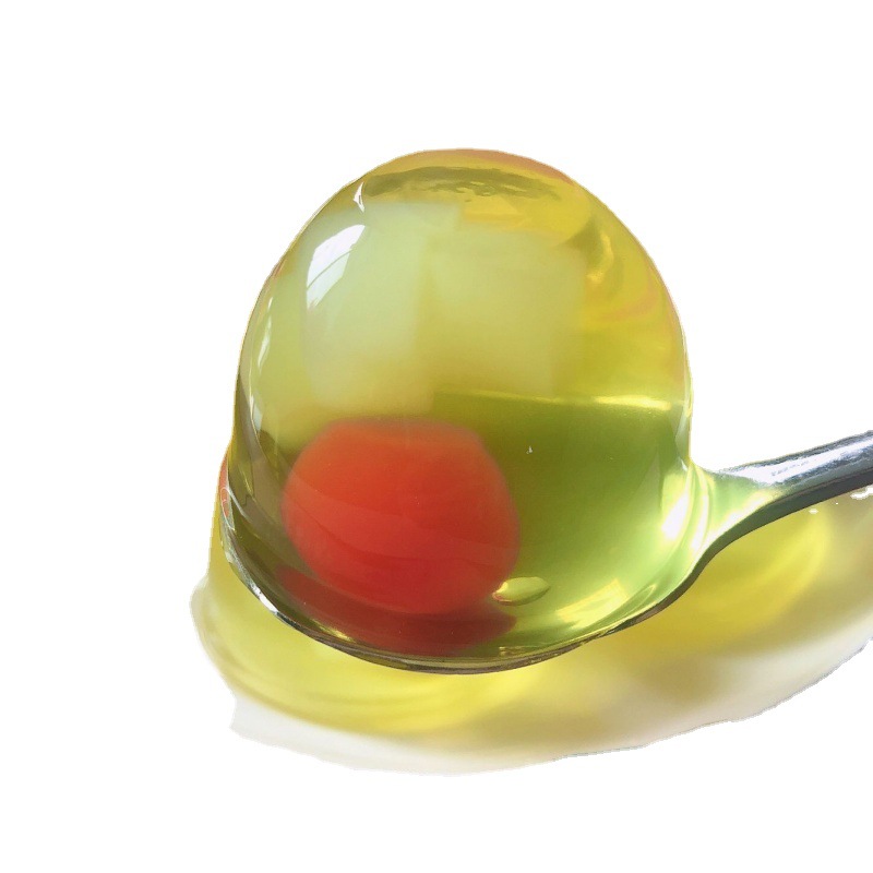 桔子果肉果冻批发散装橘子水果果冻整箱儿童零食水果冻布丁大杯