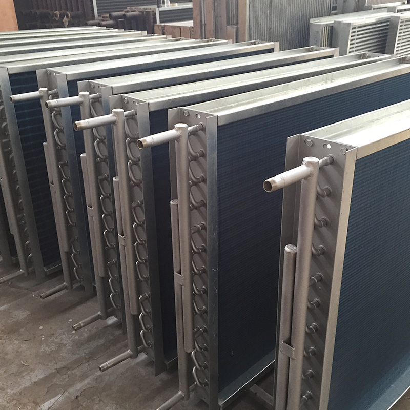 厂家中央空调净化干盘管散热器冷水盘管高温蒸汽盘管加工定制