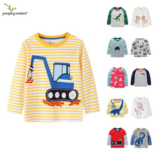 儿童服装春季新品2023 欧美男童打底衫儿童长袖T恤kids clothes