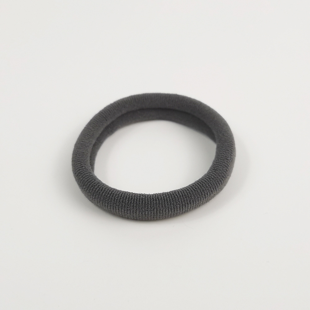 Seamless Towel Ring Hair Rope Hair Band Women's Rubber Band Tie Hair High Elastic Durable Korean Style Internet Celebrity Factory Direct Sales Hair Rope