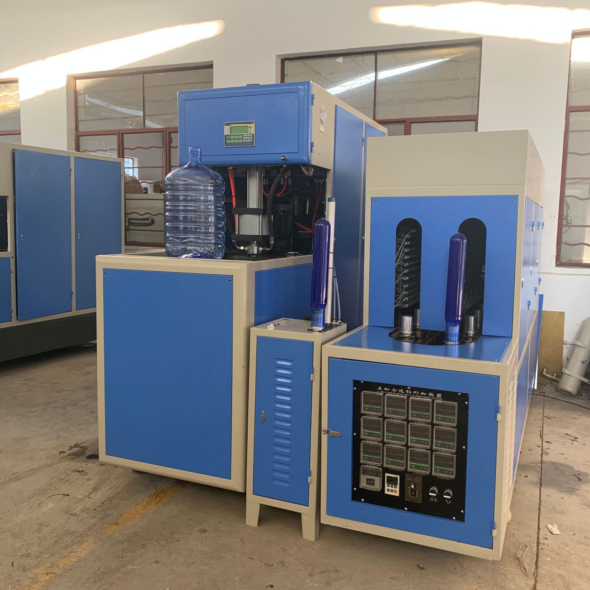 9升桶装水设备 一次性桶装水吹瓶机 半自动吹瓶机