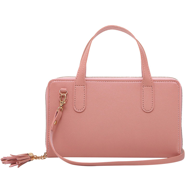 Double Zipper Mobile Phone Bag 2022Ladies Handbag Foreign Trade Small Bag Women's Wholesale Fashion All-Match Shoulder Bag