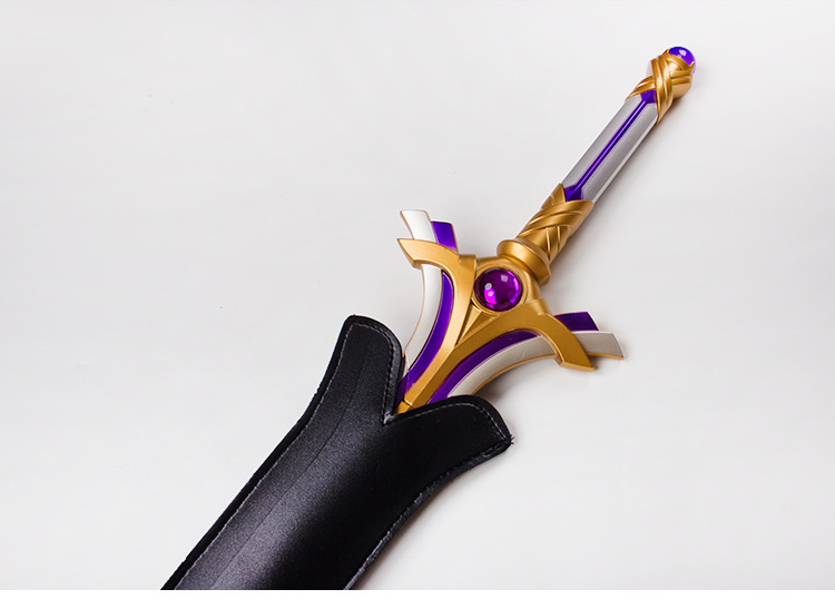 刀剑神域武器亚丝娜闪耀星光闪烁之光白剑黑剑cos道具周边未开刃