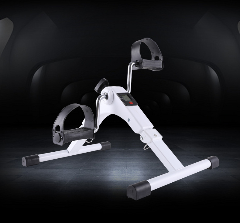 跨境家用美腿机室内腿部康复训练脚踏车可折叠迷你瘦腿训练健身车