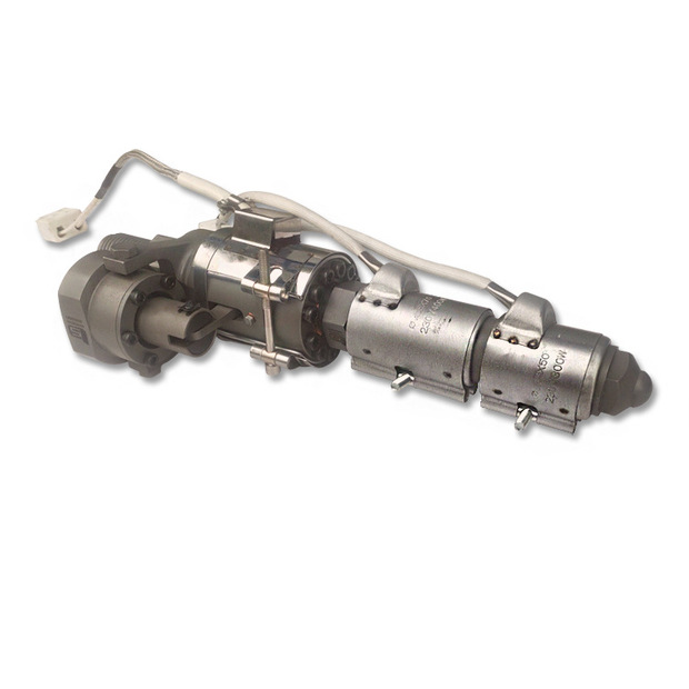 针阀式自锁喷嘴气动射嘴橡胶截流气动过滤射咀中接加长式一体射嘴