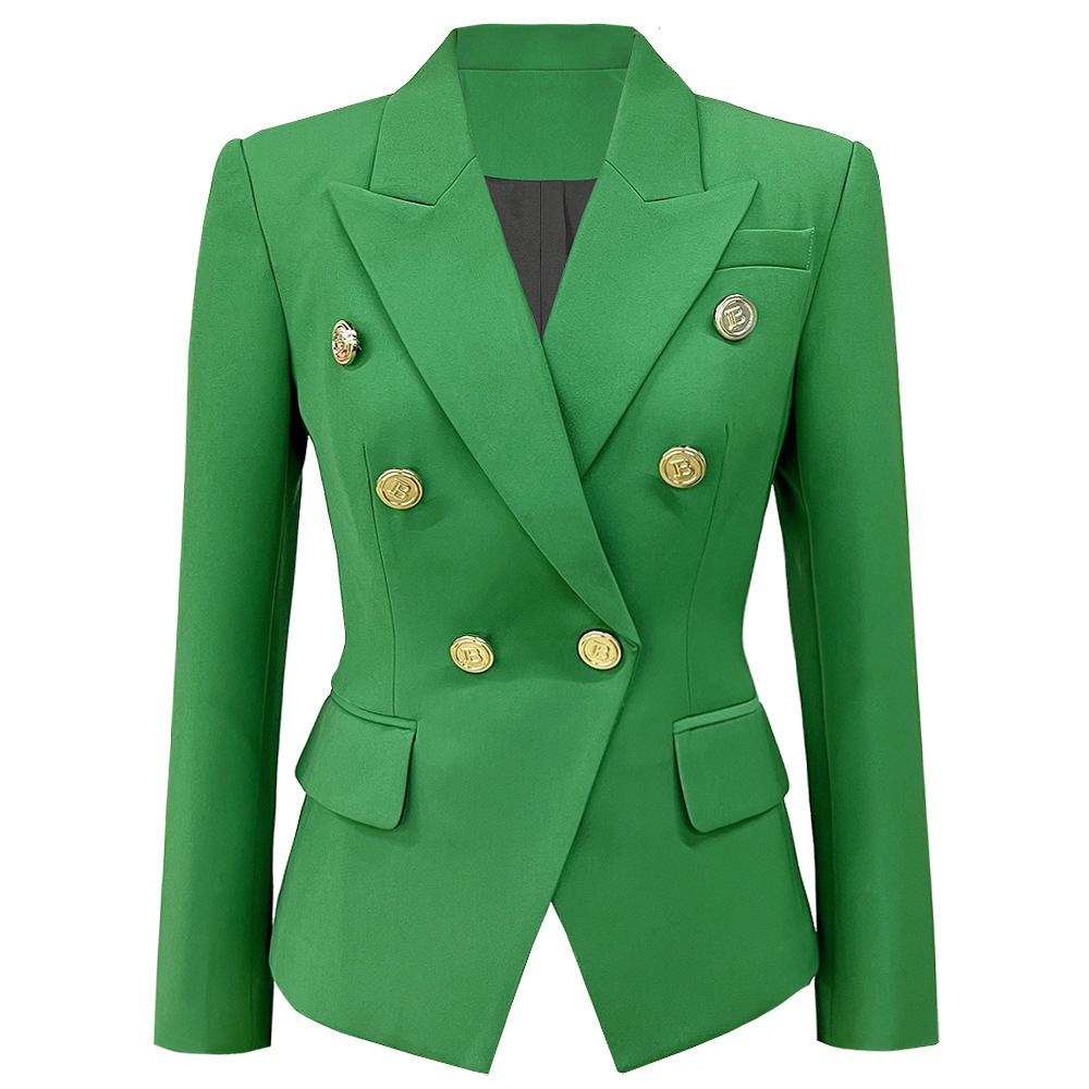 2022新款收腰显瘦女士西服外套时尚流行经典小西装外贸货源现货