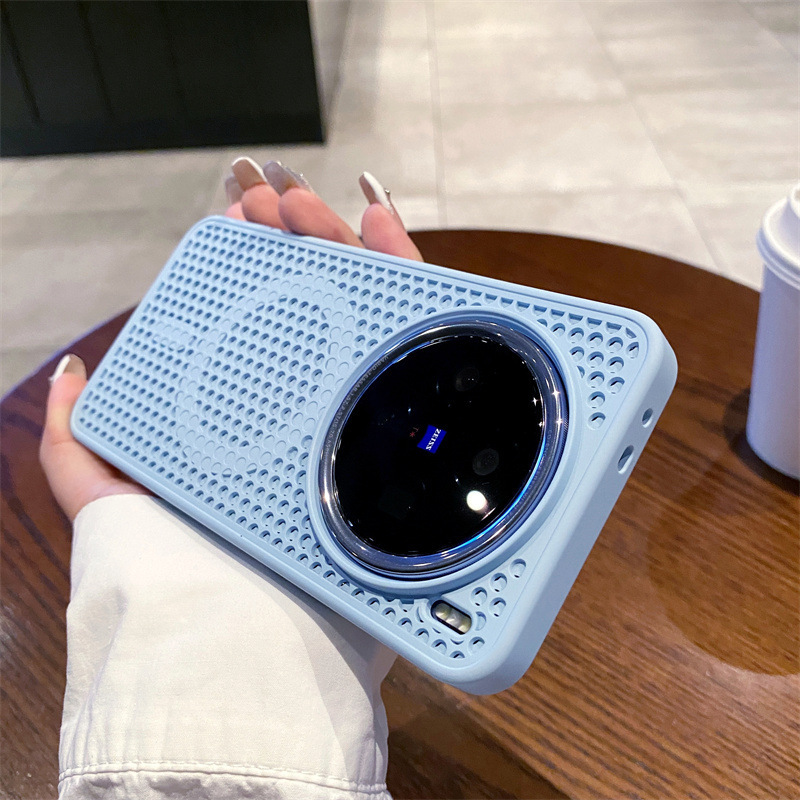 适用一加13磁吸散热手机壳onePlus12透气1+13R保护套一加12R欧美