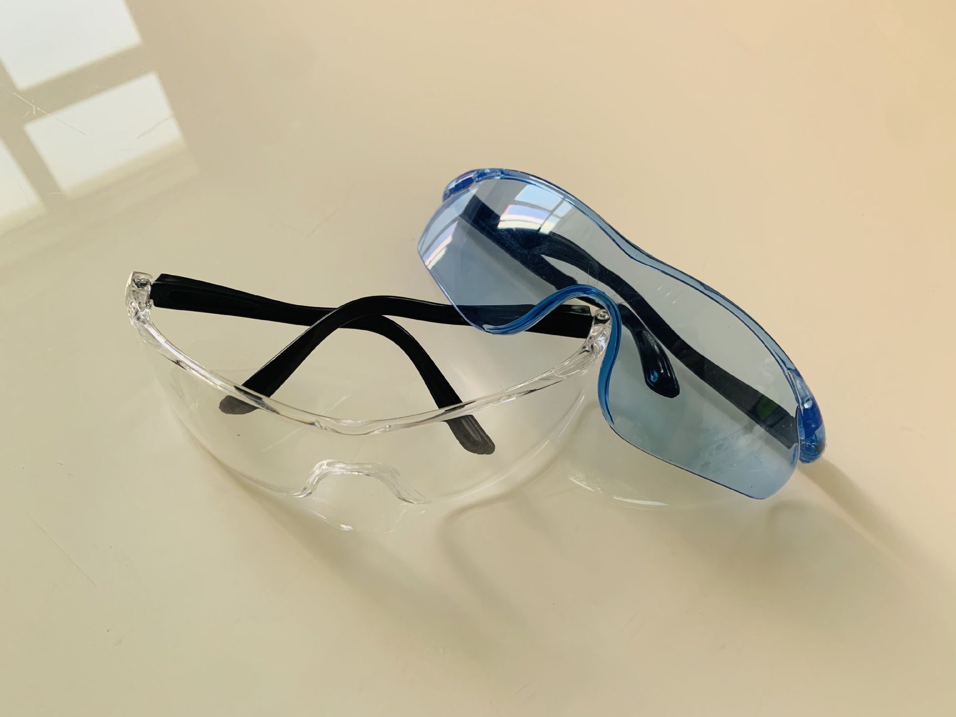 眼镜保护玩具枪配套蓝色黑色跨境玩具护目镜对战游戏防冲击装备