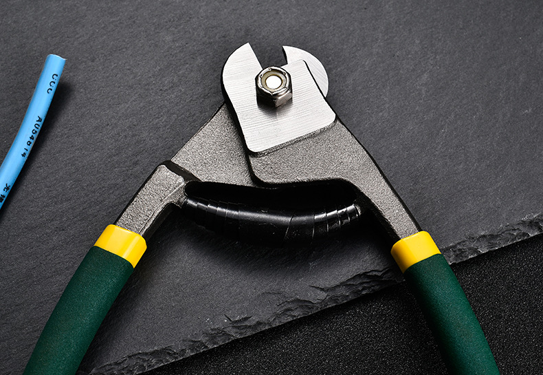 钢丝钳8寸多功能省力鹰嘴钳子工具钢丝绳剪断钳断线专用剪刀强力