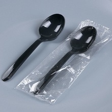 一次性勺子餐具加厚塑料独立包装粥勺外卖打包快餐汤勺批发厂批发