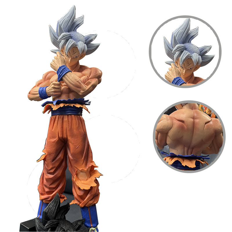 七龙珠手办批发超gros自在极意功银发孙悟空figure模型手办摆件