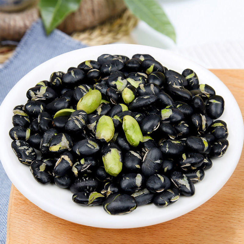 香酥炒黑豆即食炒货熟豆子干炒黑豆休闲小吃零食品散装批发