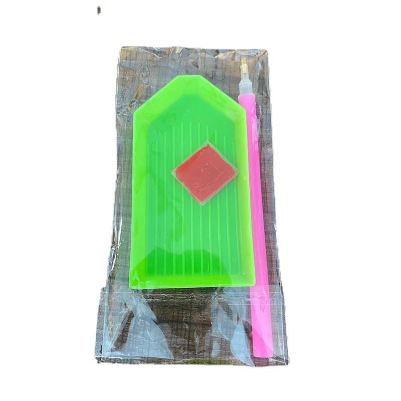 DIY Diamond Painting Kit Spot Drill Pen Jelly Glue Plaster Spot Drill Plate Beginner Material Package Spot Drill Set