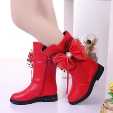 Baby Girl Shoes For Kids School Children Child Boots Girls跨