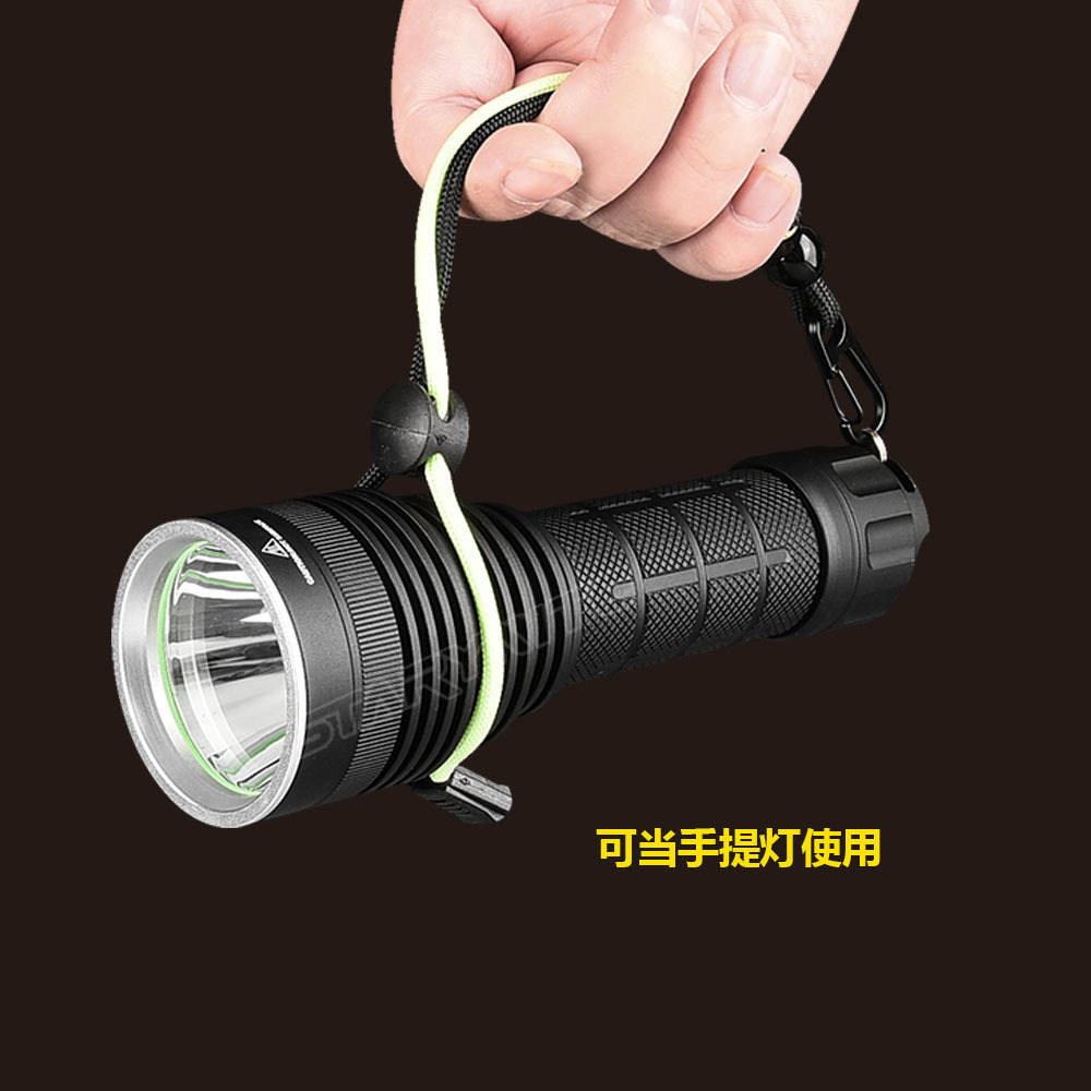 跨境新款三级全硬质氧化2000流明朗明纳斯sst40高亮强光手电筒