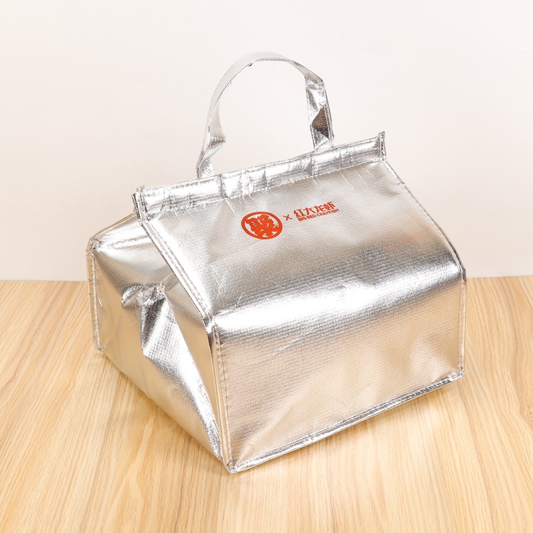 铝箔手提覆膜保温袋外卖保温袋奶茶蛋糕保鲜野餐保温袋