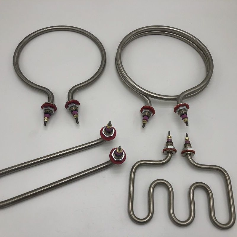 沙县小吃设备配件电热管 电煮灶台加热管 电面锅 圆形保温发热管