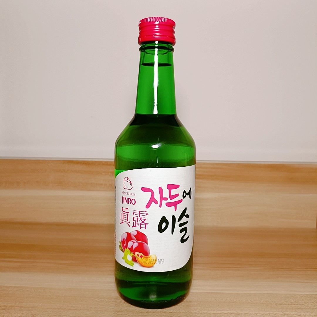 韩国进口真露烧酒360ml*20瓶真露青葡萄味酒女生甜酒非清酒果味酒