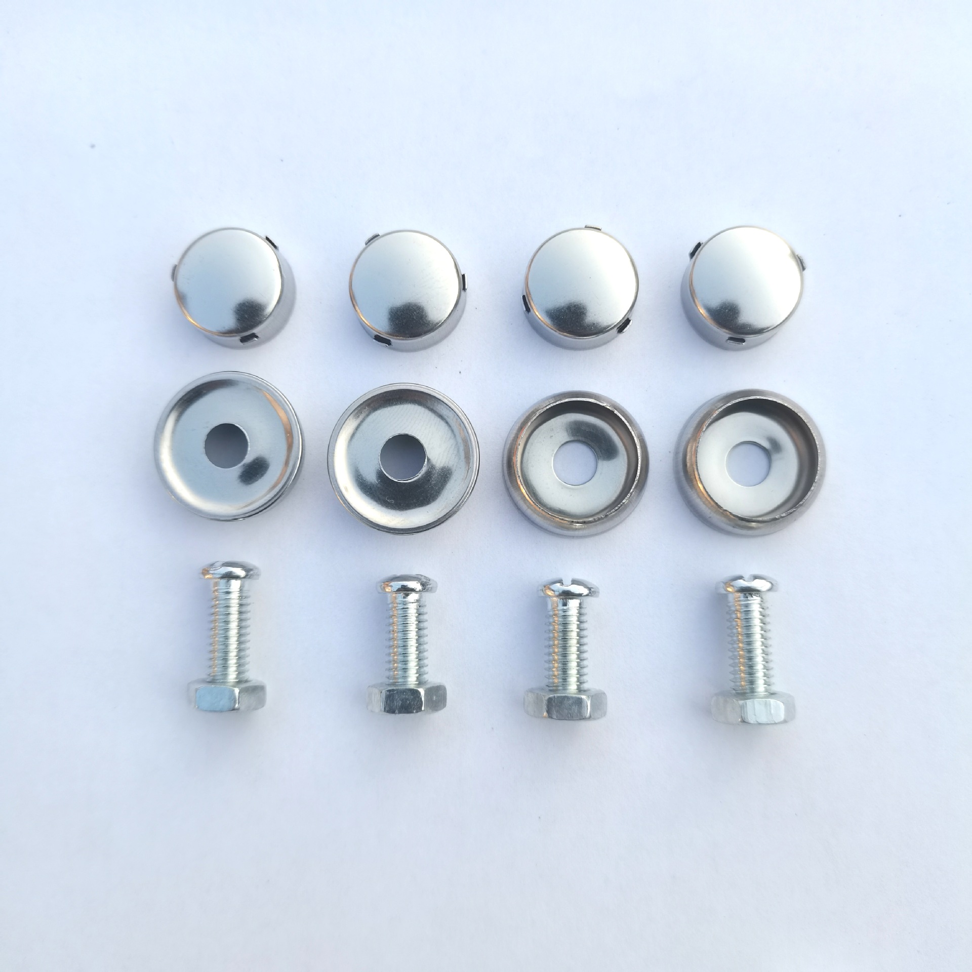 汽车车牌防盗螺丝牌照螺丝固定螺母牌照螺钉车牌不锈钢牌照扣帽