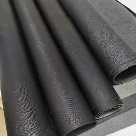 荔枝纹超纤十字纹真超纤皮革面料厂家人造革沙发箱包现货批发