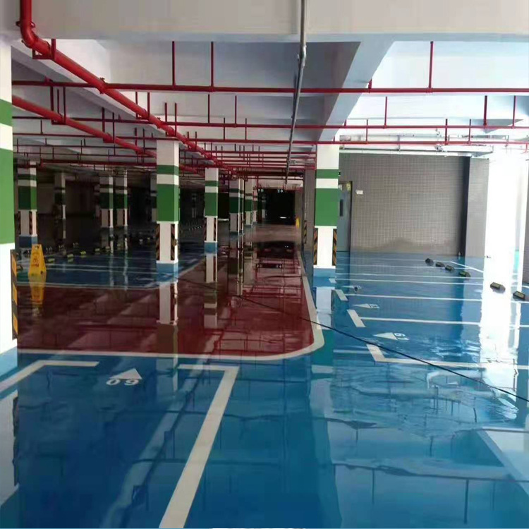 环氧树脂地坪漆工厂车间自流平水泥地面防尘耐磨环氧地坪漆