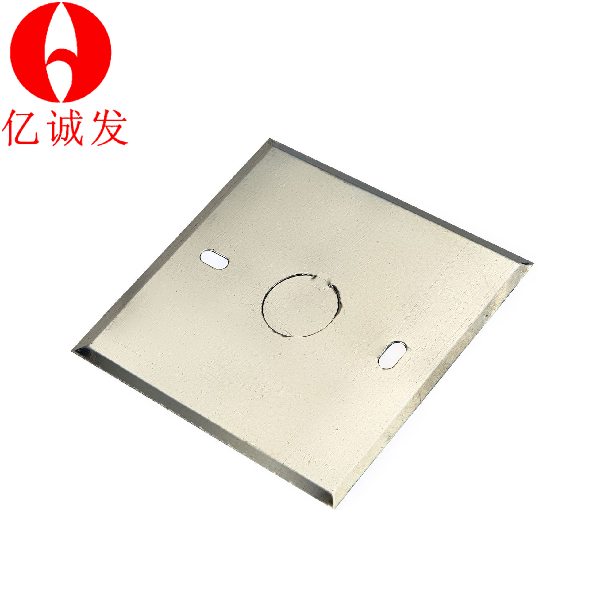 86型盖板 铁开关盒盖板 金属八角接线盒盖板 暗装盒灯头盒盖板