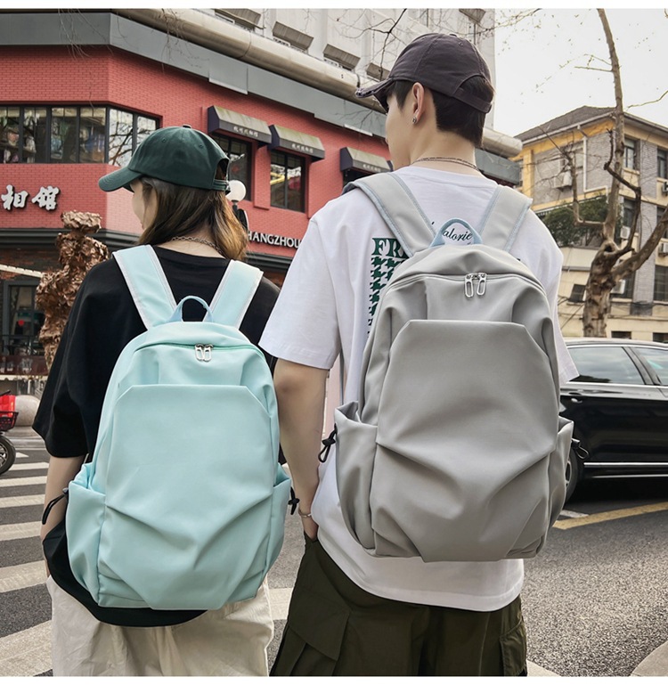 Casual Travel Backpack Korean Ins Style 2023 New Backpack College Student Laptop Bag