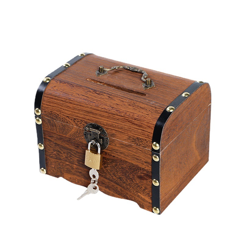 攒钱存钱箱网红创意可爱存钱柜大人用家用装钱盒子收纳储钱