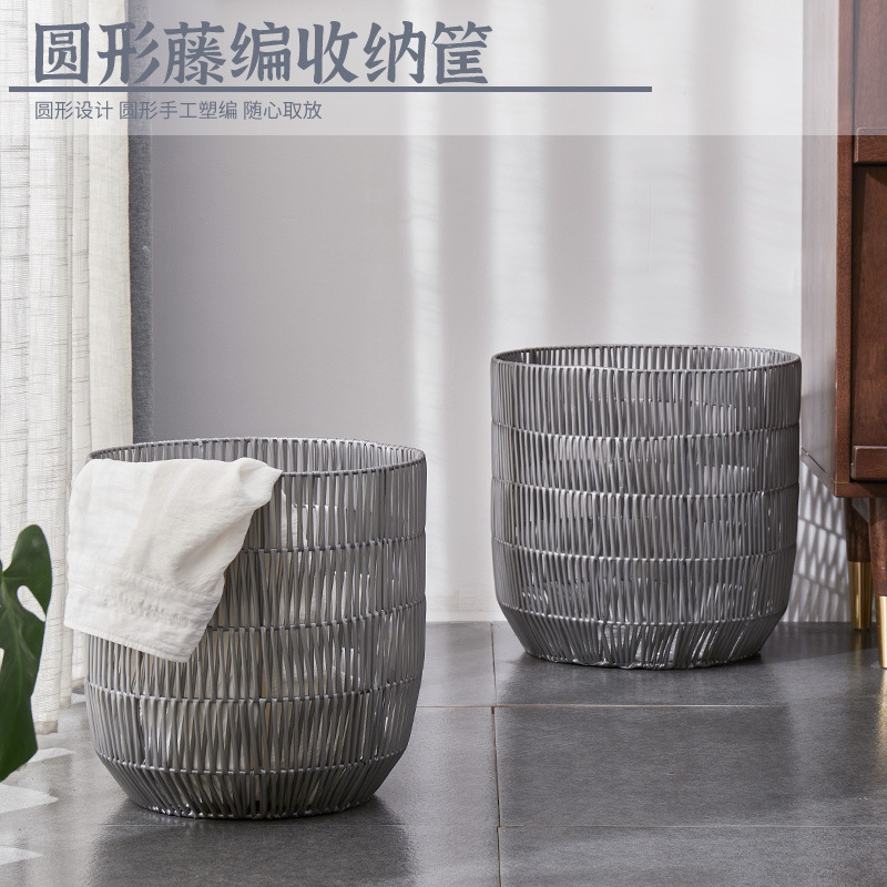 Affordable Luxury Style Creative Storage Basket B & B Clothes Socks Storage Basket Laundry Basket Toys Snack Storage Clothes Basket