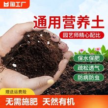 营养土通用型种菜养花专用种花土壤有机花肥多肉家用盆栽种植花土