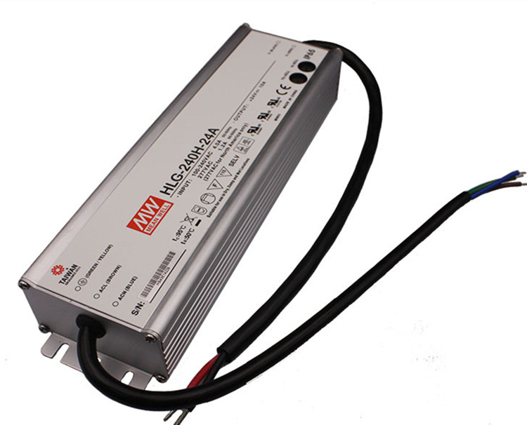 台湾明纬驱动电源 xlg可调光型恒流照明路灯驱动器 led开关电器