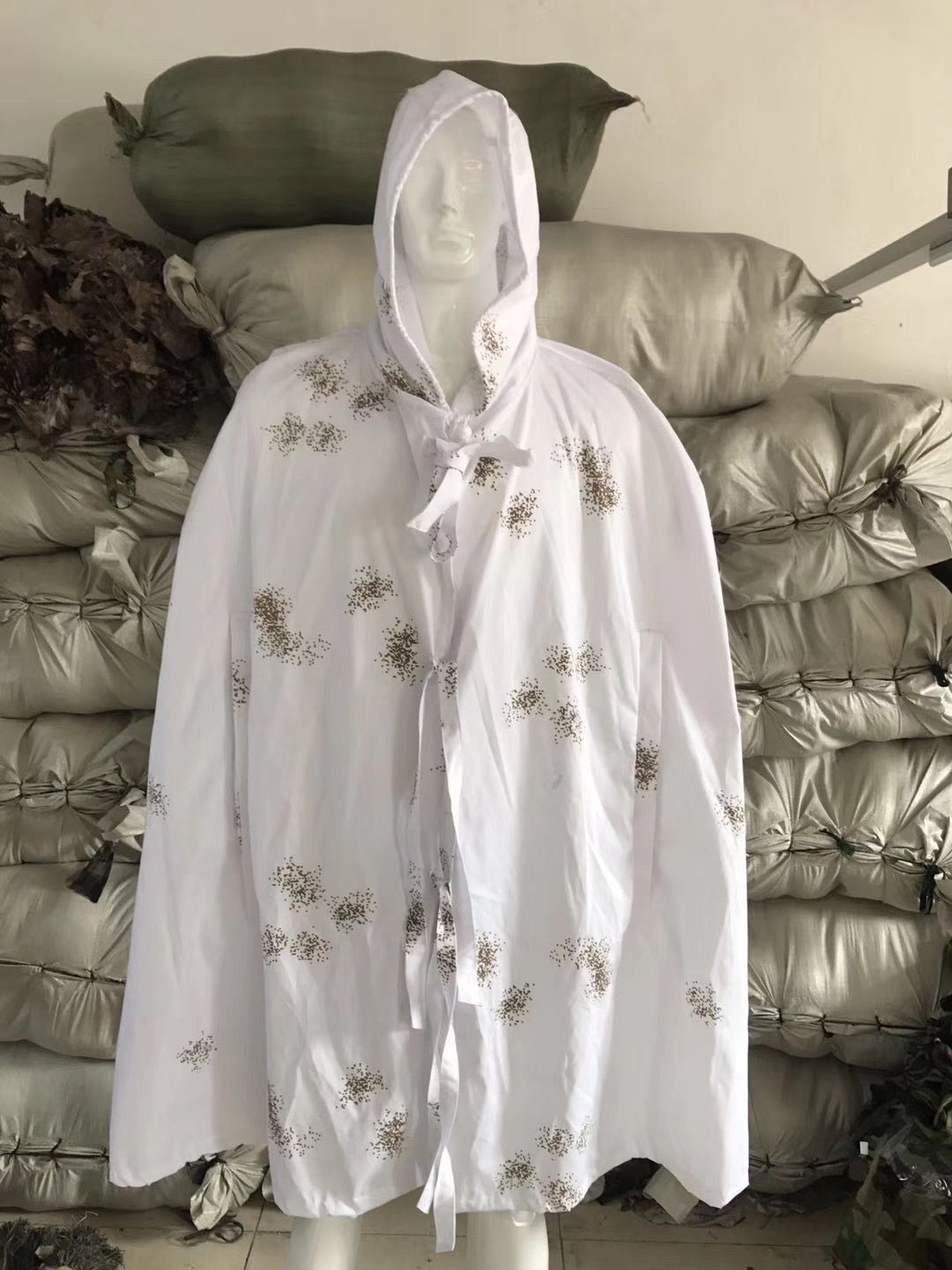 雪地披风 雪地伪装服 白色伪装衣雪地迷彩服-阿里巴巴