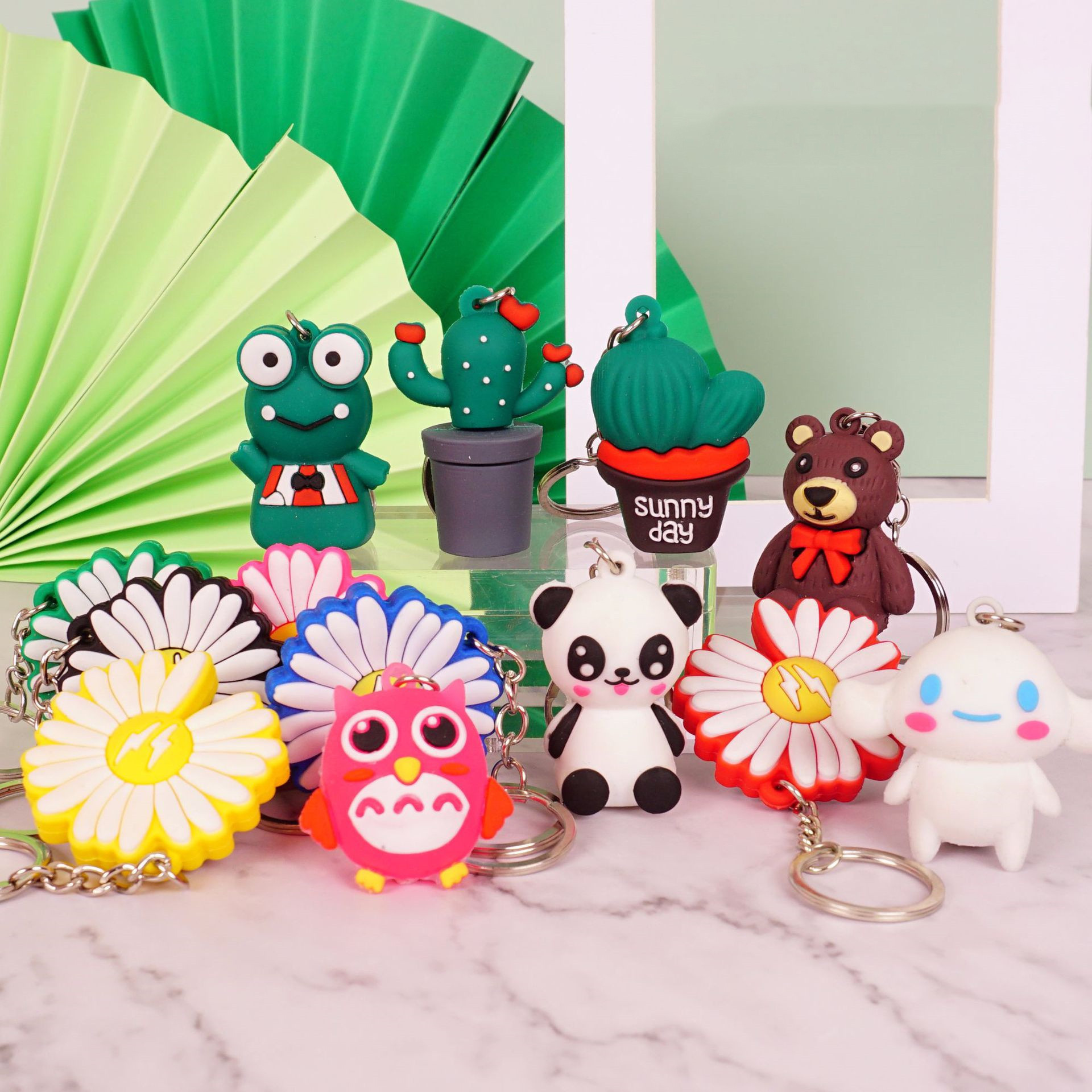 批发卡通pvc3d立体软胶钥匙扣 硅胶汽车钥匙挂件小礼品-阿里巴巴