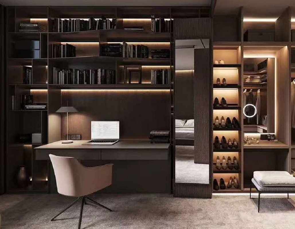 衣柜灯带18厘双面发光层板灯上下发光层板灯后置卡18厘层板灯柜灯