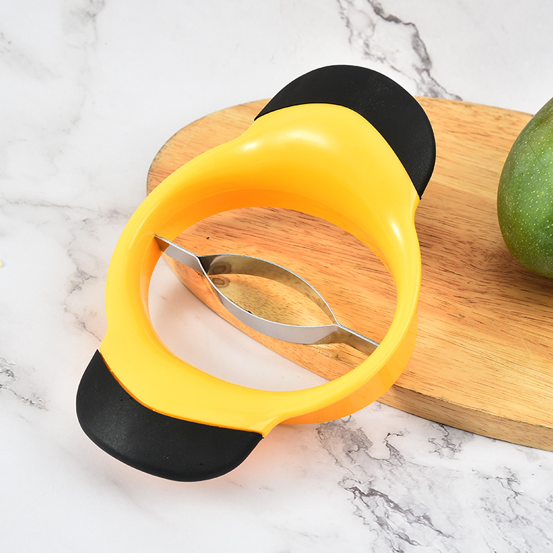 抖音大号芒果去核器430不锈钢水果去核刀锋利水果切分器去核桃子