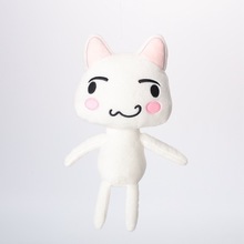 跨境Toro Inoue plush多罗猫公仔可爱多罗猫咪毛绒玩具