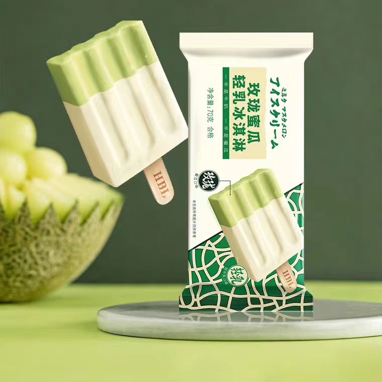 宏宝莱千层榴莲雪糕  千层樱花烤布蕾雪糕 巧克力牛乳冰淇淋干脆