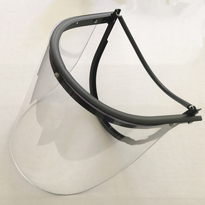 现货pc高温防护面罩 耐酸碱防飞溅防冲击面罩 锅炉冶炼防护面罩