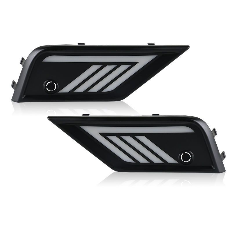 适用于大众途观l日行灯17/18/19/20/21款途观l改装led日间行车灯