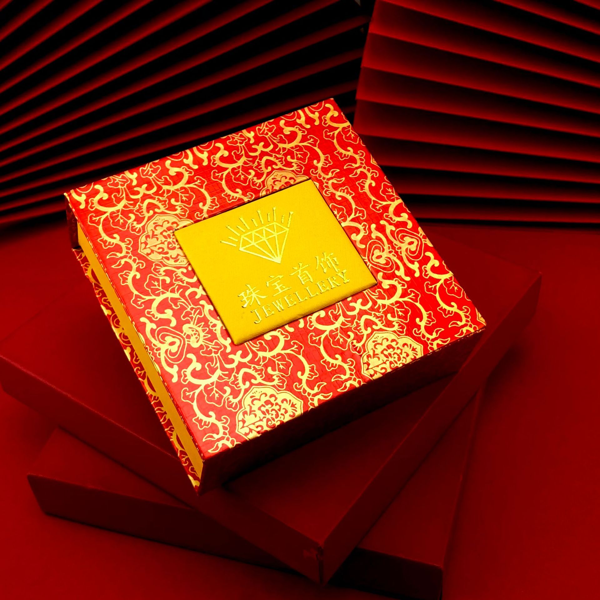 代发专用首饰盒 项链长盒 吊坠盒 手镯盒 戒指盒 首饰盒代发