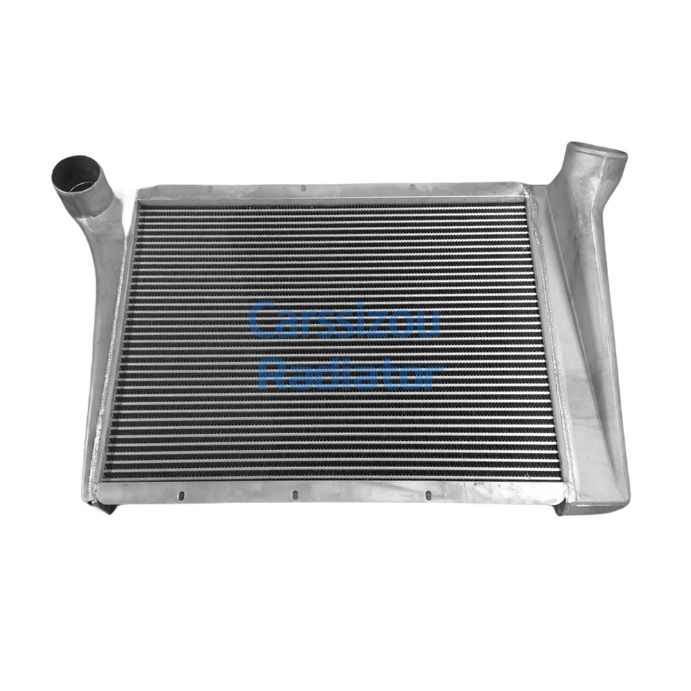 dz9114530002 陕汽奥龙280ps自卸工程王重卡汽车散热中冷器总成