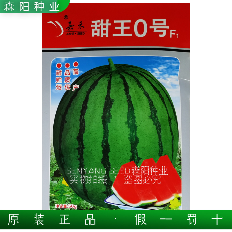 嘉禾甜王0号西瓜种子早熟高圆型花皮麒麟瓜早佳8424冰糖美都西瓜