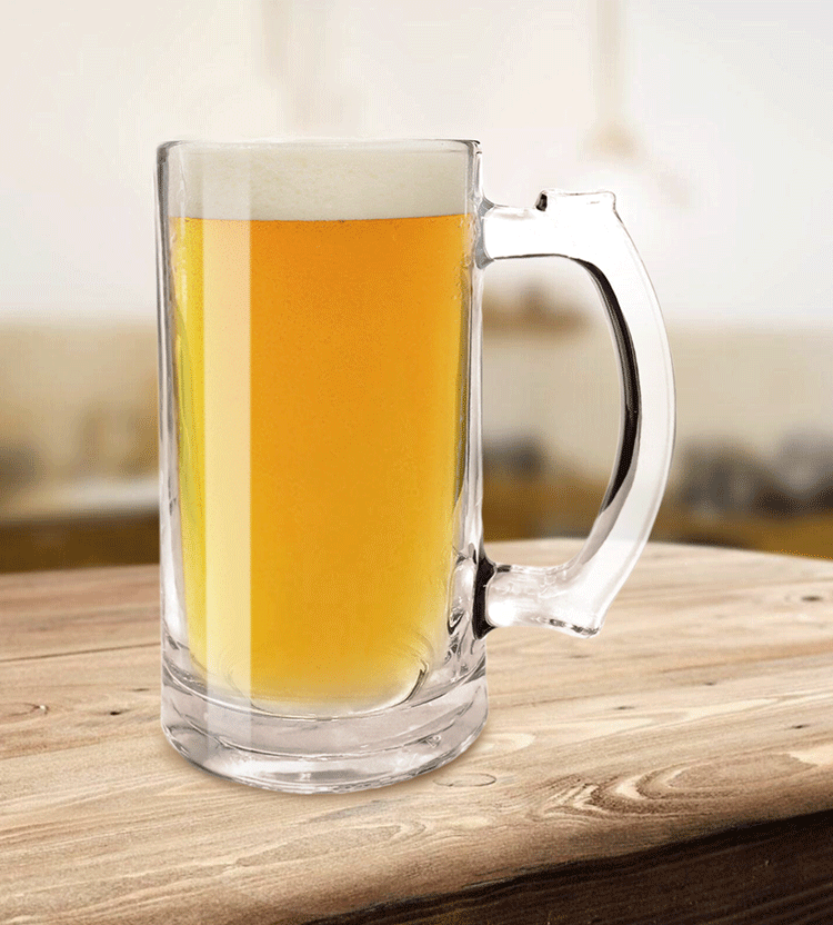霸气大容量加厚无铅啤酒扎杯烧烤酒吧ktv把杯扎壶茶杯可定制logo